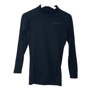 Tesla black compression long sleeve athletic shirt - Women’s S